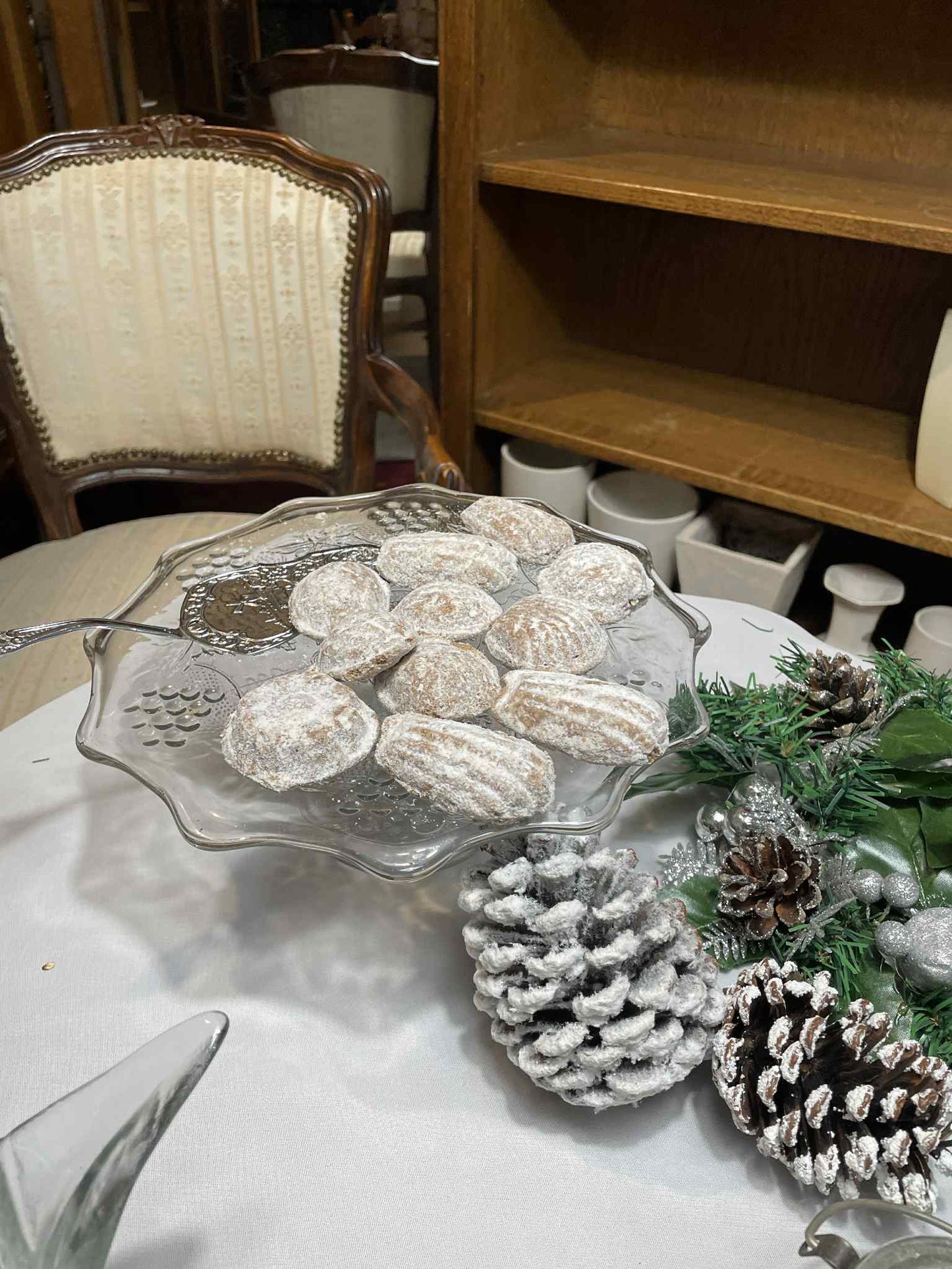 podnos, sklo, 10 x 25 cm