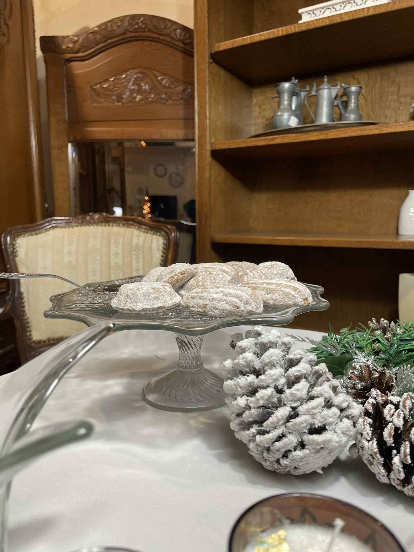 podnos, sklo, 10 x 25 cm